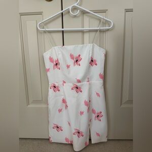 Hello Molly Pink and White Floral Dress